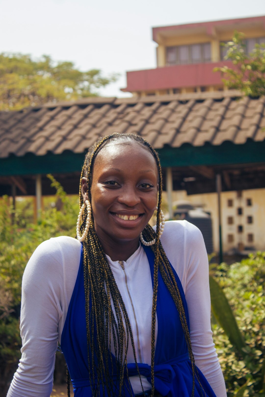Portrait of an outreach coordinator smiling